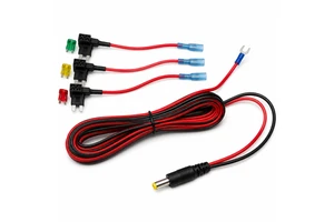 Automotive Fuse Tap Wiring Harness 1.5M DC Power Cable Assembly for Auxiliary Lighting