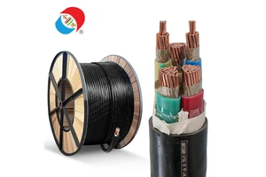 WDZBN-YJY Power Cable - Halogen-Free Low-Smoke, Flame-Retardant B & Fire-Resistant, XLPE Insulated 0.6/1kV 4-240mm²