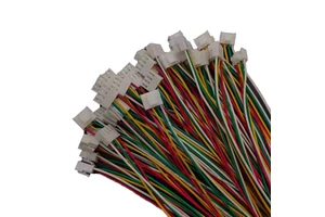 2.0mm Pitch JST-style 2/3/4/5-Pin Connector Wiring Harness with Color-Coded Wires for Electronics