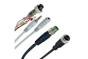 Heavy Duty 8 Pin A-Coded Shielded PUR Jacket Molded Type Factory Machinery App Power Cable Wiring Harness Waterproof M12 Cable