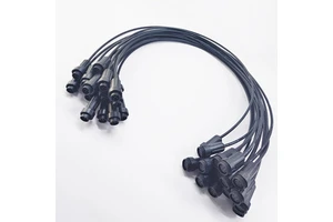 Wiring Harnesses for Industrial Equipment Processing Female to Male Connector and Terminal Wire Harnesses Assembly