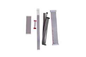 Custom 2.54mm Pitch Ribbon Cables 2.54mm 1.25mm 02P-20P Female To Male Connector Flat Ribbon Wire Harness Assemblies