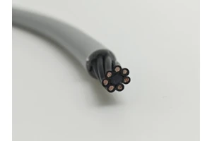 SIJAR MSFLEX-CV300 Industrial Copper Conductor Drag Chain Flexible PVC Sheath High-Flex Customizable Control Cable -20C~80C