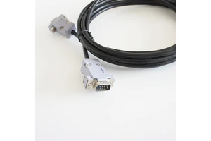 Shielded Custom Length 15feet Solded DB9 DB15 DB37 Male and Female DB9 Wire Harness with Shell