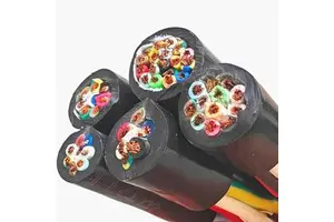 Rubber Copper Cable, PVC Flexible Cable, 2, 3, 4, 5, 8, 10, 12, 16 Cores, 1.5mm, 2.5mm, 4mm, 0.5 - 50mm H07RN-F H05RN-F YC YZW