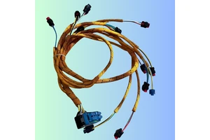 Custom Excavator Wiring Harness Copper Core Jacket PVC/Nylon Insulation CAN Bus Support IP67 EM11