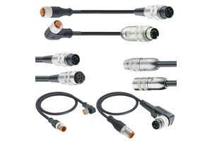 Customized Copper Core Wire Harness (ODM) 3/4/5/6/7/8/12 Pole Male Female Straight Angular PVC Shield Unshielded DIN Connector