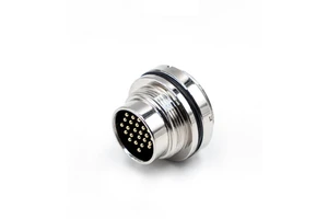 LECHUAN C091 M16 5Pin 7P Circular Socket Connector IP67/IP68 PCB Front Panel Mount Male Straight Solder Cable Connector
