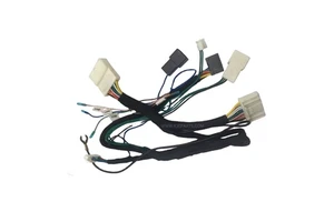 Customized high quality car cable 16 pin 20 pin adapter car plug car wiring harness
