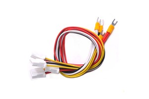 Custom Tin Plated Copper Conductor Electronic Use High Temperature PTFE Insulated Silicone Jacket Ferrite Core Wire Harness