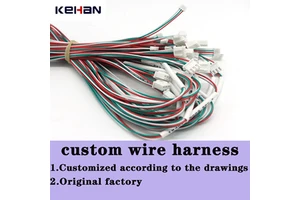 OEM Factory Custom Range Hood Cooktop Wiring Harness High Temperature Resistant Silicone Cable Assembly CE RoHS Low MOQ