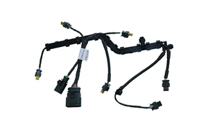 Automotive Fuel Injector Wiring Harness High Temp Resistant Diesel Engine Use Custom Service