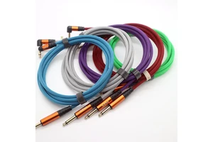 Manufacturer Direct Produce TL-Line12L Braided Guitar Audio Instrument Cable 10FT 3m 6.5mm Oxygen-free Copper Electric Guitar