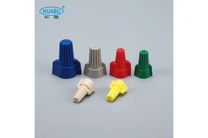HUASU Cable Connector Waterproof Electrical Blue Wire Twist Connectors Nuts