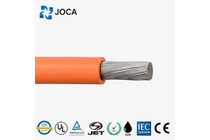 JOCA Solar Battery Cable UL10269 12AWG 3.9mm Diameter DC1000V Flexible Stranded PVC Insulated Tinned Copper Power ESS Cable