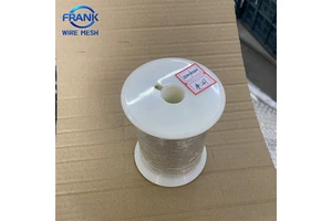 Corrosion Resistance SS316L 0.025mm Stainless Steel Knit Ultra Fine Wire for Petrochemical and Industries