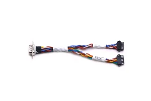 Custom 4-Pin 2.5mm Pitch JST SMP-04V-BC SMR-04V-B Wire Connector Cable PVC Insulated Copper for Intelligent Robot Wire Harness