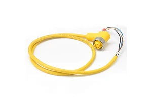 Factory Circular 7/8" Connector Cable 10A Waterproof IP67 5 Pin Male/Female Plug To Tubular Termination Industrial Automotive
