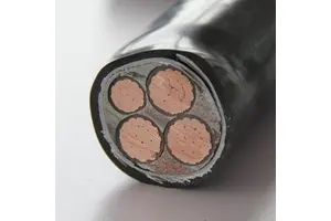 Hot Sale 0.6/1KV PVC Sheath XLPE Insulated Low Voltage Power Cable 3*95mm 3x6mm 3*16mm for Industrial Construction Bare Copper