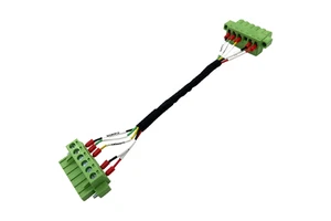 Custom CAN Bus Auto Wire Harness Terminal Block Cable Assembly Copper Core PVC Insulated 12V USB Connector Electronic Customized