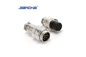 JIANCHA Electrical DF/GX12 Aviat Connectors Wires Cable Waterproof 2 3 4 5 6 Aviation Plug Socket Circular