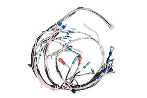 Automotive Data Cable Harness, Waterproof EMI Shielding PVC Insulated Wire Assembly for Vehicle Electronic Systems
