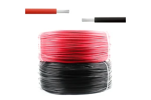 -11627 High Quality 6 AWG 1000V DC Tinned Copper Cable Wire PVC Insulated Industrial Low Voltage Energy Storage System