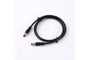 M8-A Type Molded Connector Cable 2/3/4/5 Straight Male/Male Connector Industrial Control Automotive Wiring Harness
