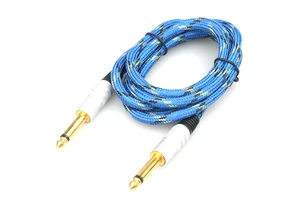 1/4 Coaxial XLR Guitar Instrument Cable with Combination Shielding for Microphone/Speaker Use Male-Male 1.5m-15m Length