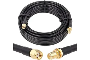 RG58 RP-SMA Male To RP-SMA Female RF Coaxial Cable TP Link WIFI Extended Cable