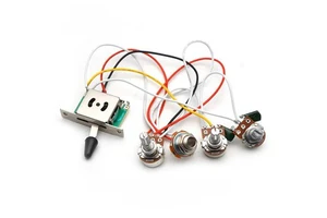 ST SQ Electric Guitar Audio Cable 1 Volume 2 Tone Five-speed Switch