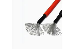 XLPE Insulated Copper Solar Photovoltaic Cable 0.6/1kV Halogen-free Low Smoke Flame Retardant for Construction Power Station Use