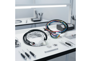 STAR Custom Electronic Industrial Control Wire Harness Copper Core Nylon/PBT/PTFE/PVC IP65 Rating for Industrial Applications