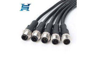 1.5-Meter M8/M12 Waterproof Cables Sensor Harnesses for Industrial Control Encoders & Servo Controller Connections