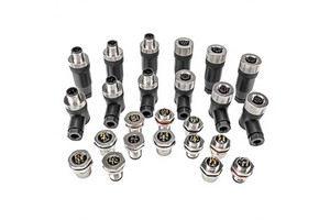 EX-PRO M12 D-Sub Pin Sensor Cable Connector IP67 Waterproof Threaded Connection 4Pin CE Certified Custom Length -25~+80 1