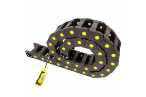 Various Sizes of High-quality Plastic Flexible Cable Drag Chains for CNC Machine Tools