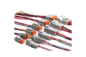 IP67 Waterproof Automotive Wire Harness TE Molex JST Yazaki Connector IATF16949 UL RoHS Auto Cable Assembly