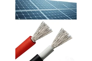 High Performance Copper XLPE DC Industrial Photovoltaic System Cable Weather UV Resistance 1500V Low Voltage Rated Power Station