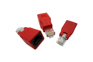 8P8C RJ45 Male to Female Connector
