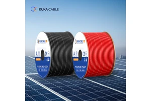 DC Solar Cable TUV CPR Certified 4/6/10mm² Tinned Copper -40~125℃ Flame Retardant for Global Solar Projects