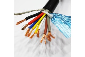 Flexible Stranded Conductor Insulated Cable RVVP 2/3/4/5 Shielded for Automation Equipment Drag Chain Shielded
