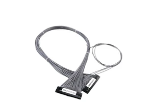 IDC Flat Ribbon Cable Assembly with Labeled Connectors for Test Equipment