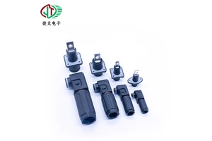 IP67 Waterproof Energy Storage Connector Cable High Current 50A 100A 250A 300A Single Core Custom Cable Length Power Connector
