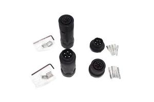 IP68 Cable Connectors Waterproof M25 AC Connectors 5 PIN Silicone Sealing Copper Alloy Terminal Wire Connector
