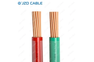 JZD UL83 AWG 4 6 8 10 12 14 Stranded Copper Nylon THWN THHN Building Cable Wires and Cables Electrical Wires and Cables