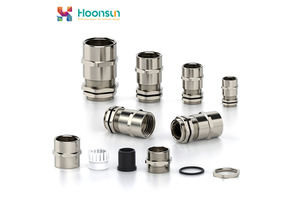 Custom Size IP68 Waterproof Metal Connector Brass Cable Glands