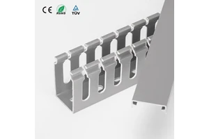 PVC Flexible Trunking 40*33 Low Smoke Halogen Free Plastic Trunking Cable and Wire Distribution Trunking Electrical Accessories