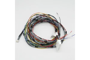OEM ODM Electric Wire Harness Cable Assembly PTFE Insulation Computer Use IP66 Bare Copper Conductor Custom Cable