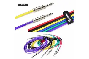 Factory Stringed Instruments Accessories 6.35mm Jack Noise Reduction Guitar Cable