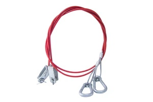 Trailer Safety Chain for RV, Boat, and Camper Towing - Heavy Duty Construction with Spring Hooks for Secure Fastening